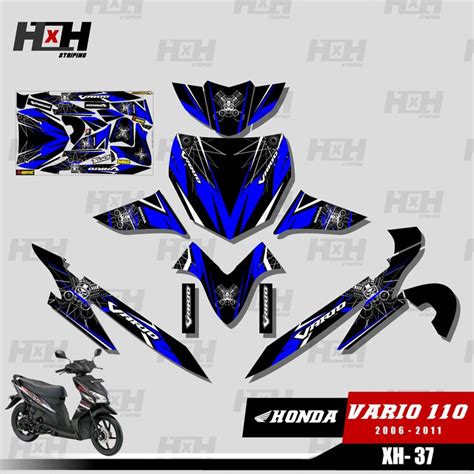 Jual Decal Stiker Fullbody Vario 110 CW Karbu 2006 2007 2008 2009