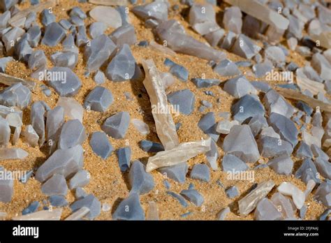 Crystals at Crystal Mountain, White Desert National Park, Libyan Desert ...