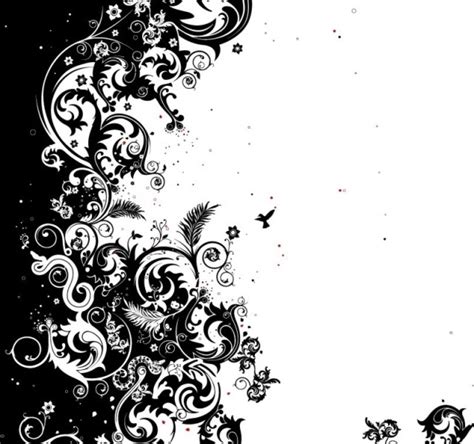 🔥 [48+] Black and White Floral Wallpapers | WallpaperSafari