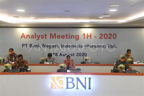 PAPARAN KINERJA BNI SEMESTER I 2020 ANTARA Foto