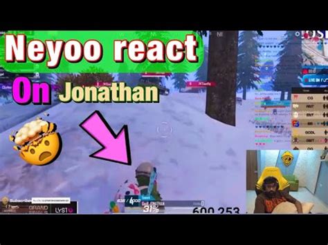 Neyoo React On Jonathan Godlike Matches Bgmi Gaming Jonathan