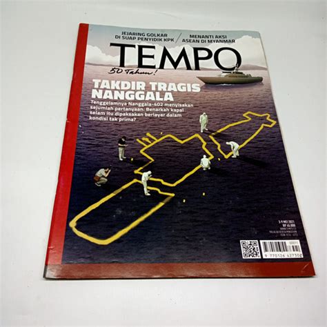 Jual Majalah Tempo Edisi Mei Takdir Tragis Nenggala Jakarta