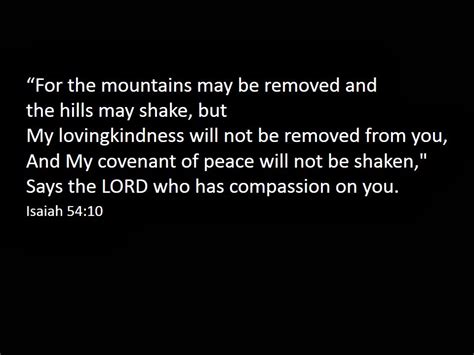 Sermons Though The Mountain May Be Removed Isaiah 54 1 17