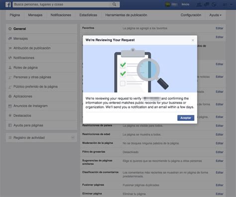 Cómo Verificar Tu Página En Facebook Canarias Comunicación