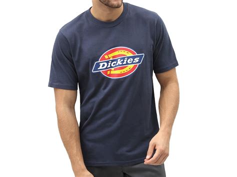 Dickies Icon Logo Tee T Shirt Navy Blue Kunstform Bmx Shop