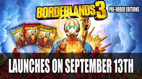 Borderlands 3 Release Date September 13th Launching Exclusively On The