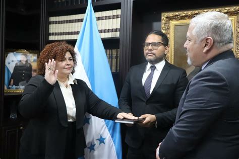 Canal Honduras On Twitter Noticias Canciller Juramenta A Taryn