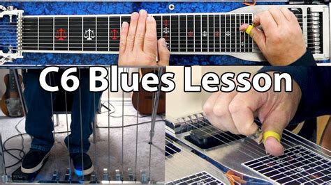 C6 Blues Lesson In Bb Pedal Steel Guitar Lesson YouTube