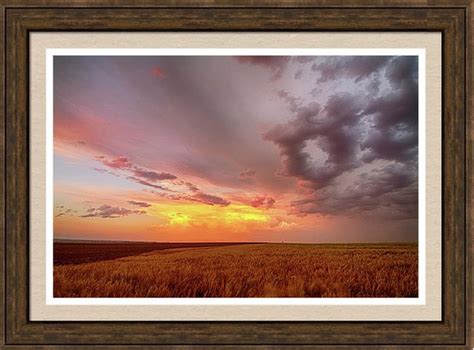 Colorado Eastern Plains Sunset Sky