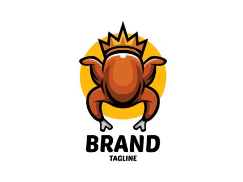 King Fried Chicken Logo By Vyraz On Dribbble