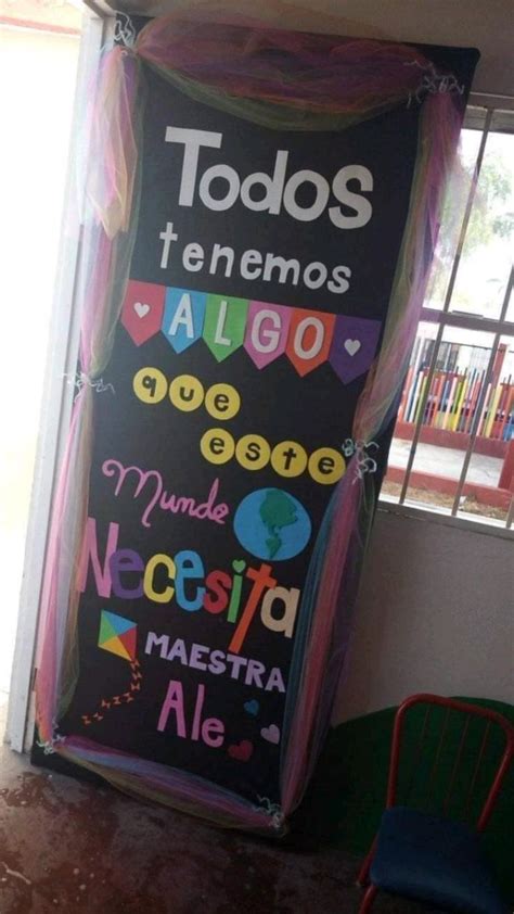 Puerta Decorada De Bienvenida Decoraci N Aula De Preescolar