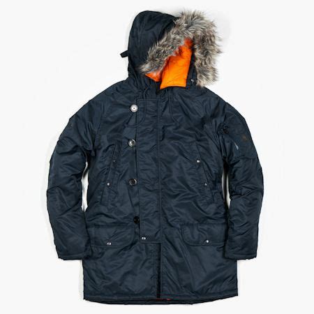 N B Airforce Snorkel Parka Af Navy