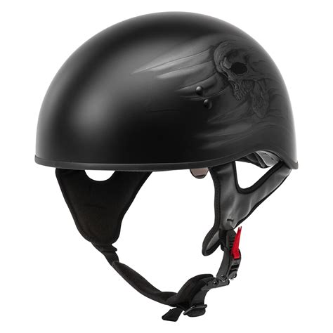 GMAX HH 65 Ritual Naked Half Shell Helmet MOTORCYCLEiD