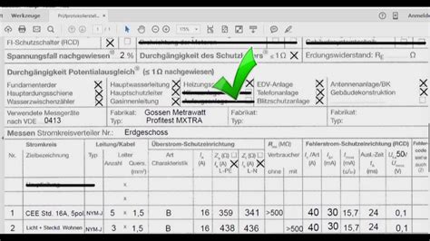 Pruefprotokoll Vde 0100 Teil 610 Muster