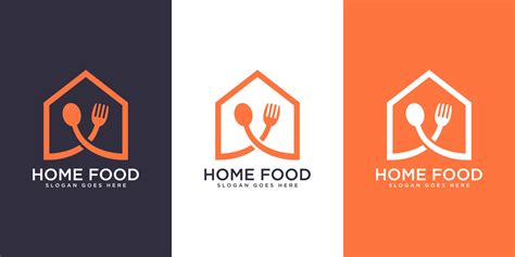 home food logo design vector 7991995 Vector Art at Vecteezy