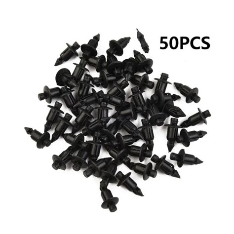 50 PI CES 6 Mm Garniture De Car Nage Moto Plastique Pouss E Ajustement