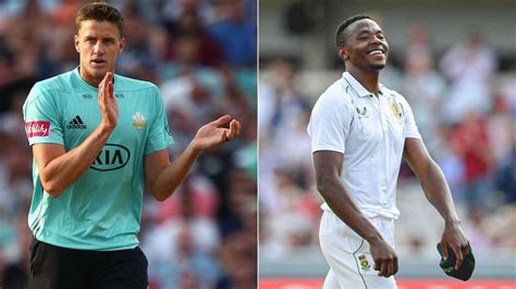 Genius With Ball In Hand Morne Morkel Congratulates Kagiso Rabada