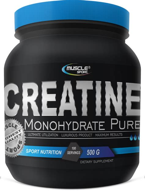 Musclesport Creatine Monohydrate Pure 500 G Od 593 Kč Zbozicz