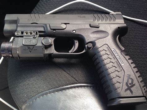 Springfield Xdm 45 With Viridian Red Laserlight Xd Pistol