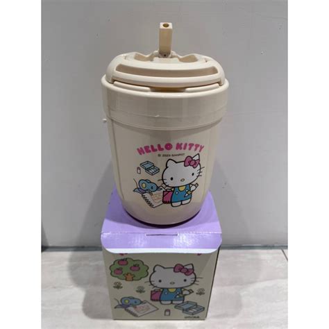 ！現貨！全新 Hello Kitty 凱蒂貓 三麗鷗 手提冰桶水壺 保冰桶 蝦皮購物