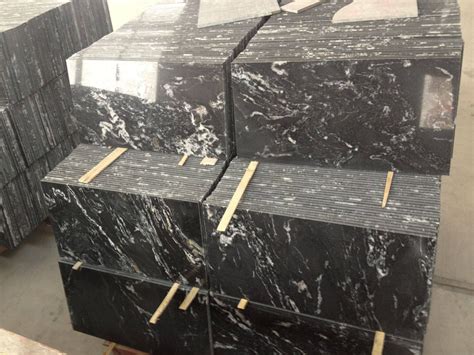 Granite Tiles Stone Tiles China Cosmos Black Granite Polished Tiles