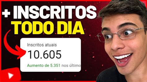 Como Ganhar Muitos Inscritos No Youtube Passo A Passo Funciona Mesmo