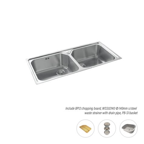 2038F140 Top Mount Sink Bareno