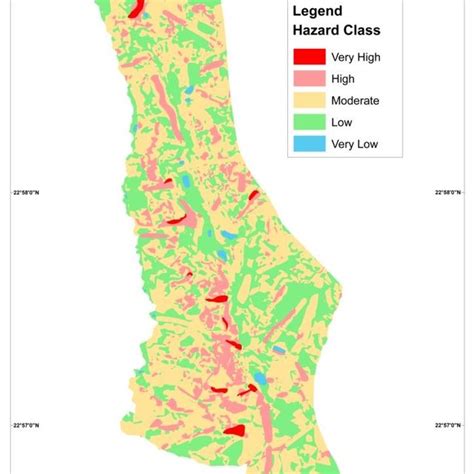 Landslide Hazard Zonation Map Download Scientific Diagram