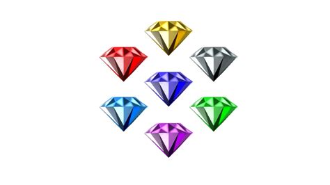 Sonic Chaos Emeralds Renders By Galaxy890 On Deviantart