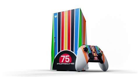 Microsoft And Porsche Celebrate 75th Anniversary With Limited Edition Xbox Series X Console And