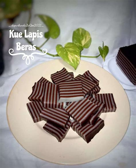 Cara Membuat Kue Lapis Berbahan Tepung Beras Enak Dan Kenyal