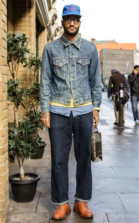 Denim Jacket Outfits For Men 22 Ways To Wear A Denim Jacket Denim Outfit Men Jean Jacket