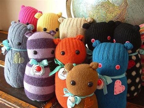 Классные игрушки из свитера: ТОП 18 вариантов