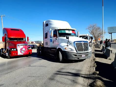 La Jornada Protestan Transportistas De Carga En Estados