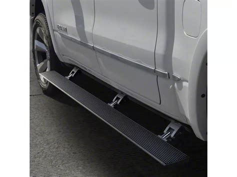 Go Rhino Ram 1500 E Board E1 Electric Running Boards With 6 Brackets Textured Black 20436687pc