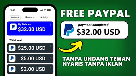 Free Paypal Usd Aplikasi Game Penghasil Uang Paypal Gratis Tanpa