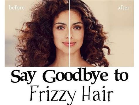 Frizzy Hair Hacks Tips Tricks How To Prevent Frizz Frizzy Curly