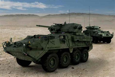 Upgunning the Stryker armoured vehicle