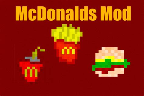 Mcdonalds Mod Mcreator