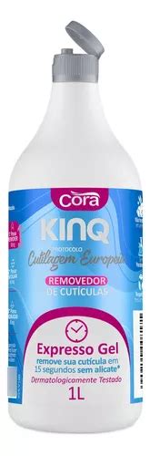 Cora Kinq Gel Removedor De Cut Culas Expresso Fliptop Litro Mercadolivre