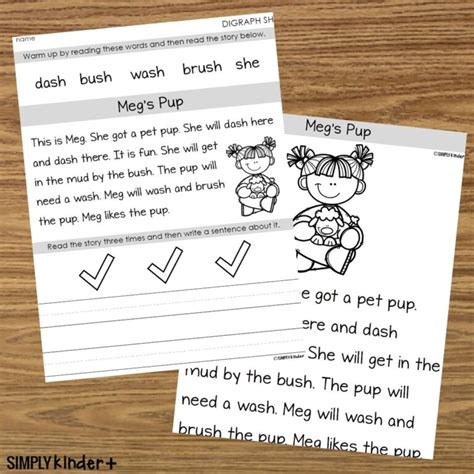 Been Sight Word Printable Activities Simply Kinder Plus