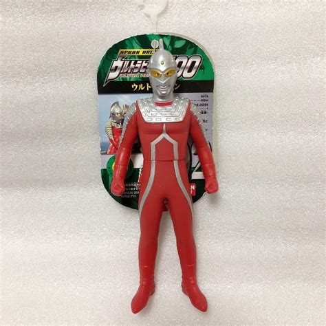 【新品】ウルトラヒーロー500 ウルトラセブン ソフビ 初期タグ タグ付き ライブサイン スパークドールズ フィギュア の落札情報詳細