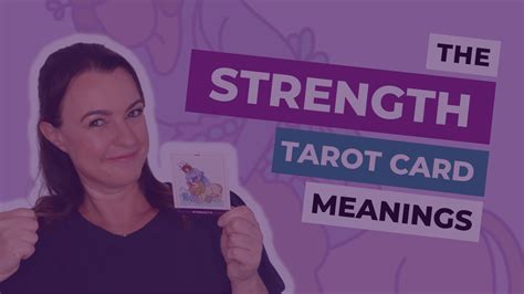 Strength Tarot Card Meanings