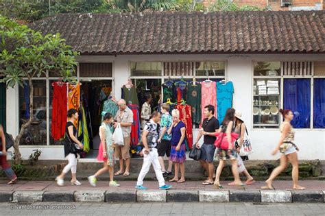 Jalan Raya Ubud Is The Main Street That Runs Right Through The Centre