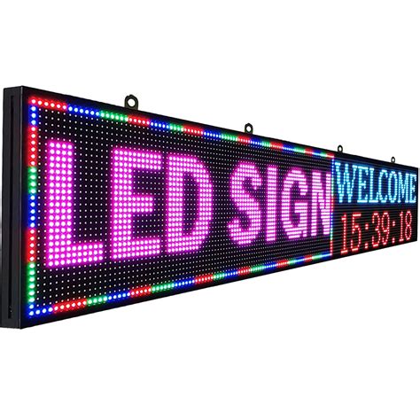 Buy Ph Mm X Led Sign Programmable Led Signs Full Color