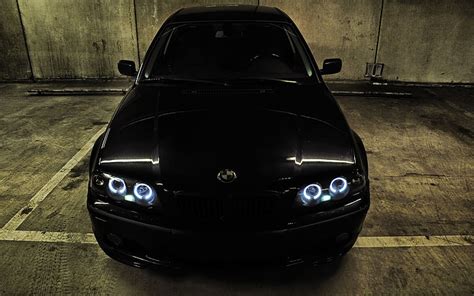 Hd Wallpaper Bmw M3 Black Black Bmw E46 Cars Indoors Table No