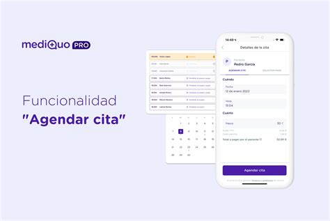 Funcionalidad Agendar Cita MediQuo