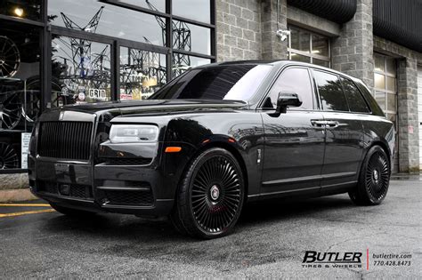 Rolls Royce Cullinan With In Forgiato Trimestre Wheels Exclusively