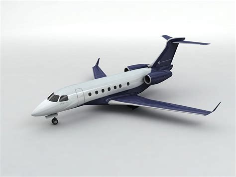 3d Asset Embraer Legacy 500 Aircraft Cgtrader