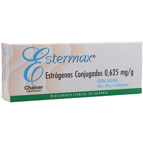 Estermax Crema Vaginal 0 625mg G Tubo X 40 Gr Los Expertos En Ahorro